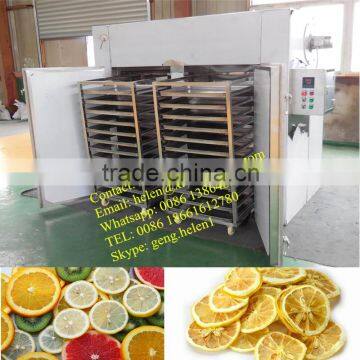 Commercial fruit and vegetable dehydrator dryer machine