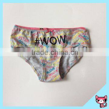 Letter Print Underwear Cute Ladies Short for women