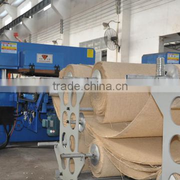 high speed auto feeding fabric roll press machine