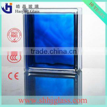 manufacturer 190*190*80mm clear bubble glass bricks with CE / CCC