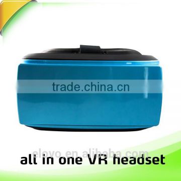 VR glasses 3d vision all in one integrated VR glasses box headset watch 3D movie is more convenient