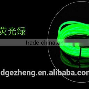 1.3mm 2.3 3.2 4.3 5.0mm el Fluorescent Wire With Chasing Light Ice Blue Pink Red Yellow Electroluminescent Lighting Wire photo-3