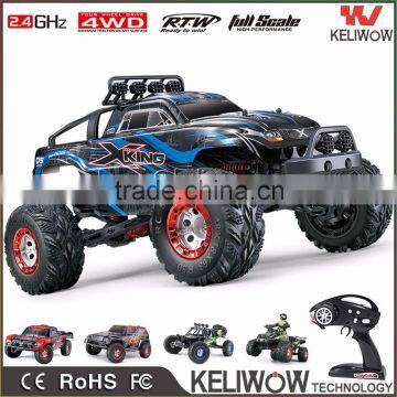 4WD 2.4G Electric Powerful Remote Control Car Brushed/ Brushless High Speed RC Monster Truck With 40-75km/h                        
                                                Quality Choice