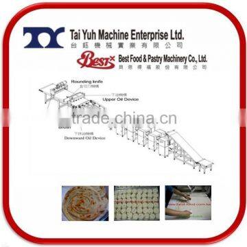 TY-3168A Lacha Paratha processing machine made in Taiwan