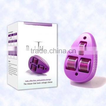 Fashion Mouse Skin Care Roller 3 In 1 Stainless Micro Needle Therapy Face Needle Roller Massager photo-5