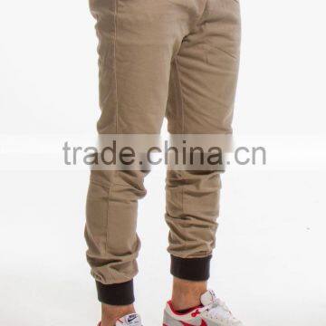 Screen Print Custom Quality Slim Fit Jogger Pants _Top Quality Wholesale Cotton Polyester Full Length Slim Fit Jogger photo-4