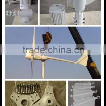 Residential Wind Generator 1kw Micro Wind Turbine Small Wind Turbine 24v off Grid System Kit photo-3