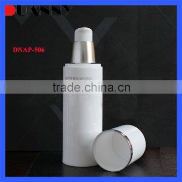 PLASTIC AIRLESS BOTTLES WITH PUMP, WHITE PUMP AIRLESS BOTTLE