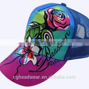 wholesale foam trucker cap/ mesh cap/ short brim mesh cap