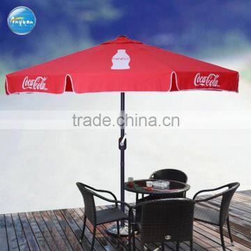 red color good print cheap promotional umbrellas
