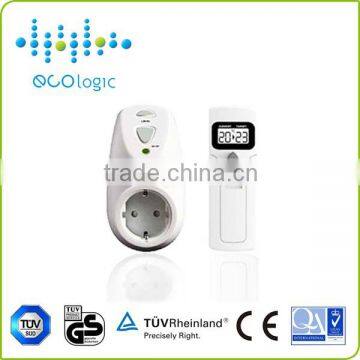 Digital thermostat for incubator with portable remote control simple to set temperature