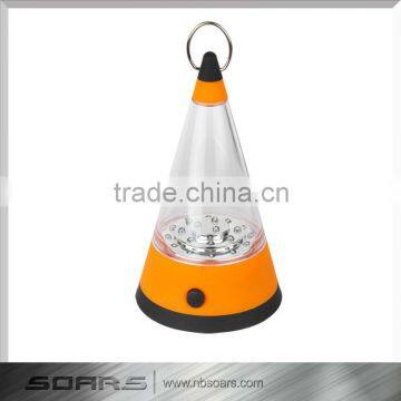 Conical 23 LED Plastic Camping Light Mini Lantern Decoration For party 4AA