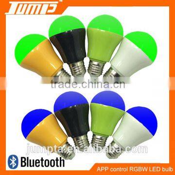 ShenZhen factory hot sale RGB colors bluetooth dimmable color change APP LED bulb