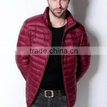 Newest new coming 2015 male casual short down coat