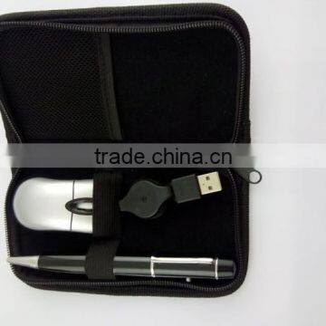New Business Gift Universal Usb Travel Kit With Mini Mouse USB Pen photo-4