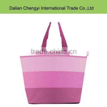 Trendy generosity gradient color satin mommy bags