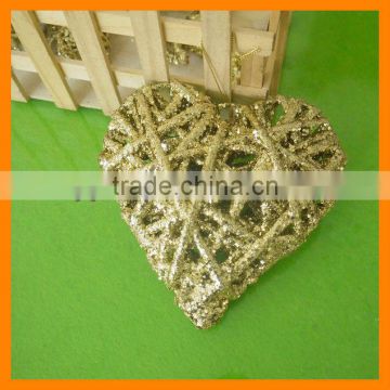 Big Gold Heart For Decoration