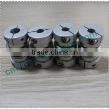 Flexible OEM custom aluminum bellows coupling aluminum shaft coupling