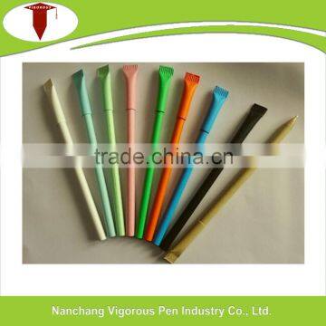 cheap eco recycled advertising promotional paper pen