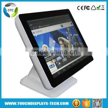 Stock projected capacitive Desktop True Flat touch screen monitor 15 inch