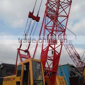 Used Sany 50 Ton Crawler crane for sale in Shanghai