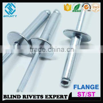 FACTORY DOME HEAD ISO 15979 FULL STEEL BLIND RIVETS photo-6