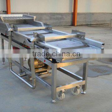 vibration draining machine/vegatble draining machine