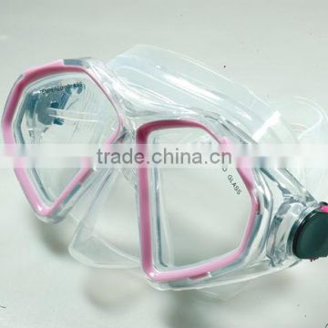 China Full Face Frameless Diving Mask Easy Adjustable Head Strap