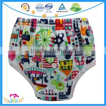 New Design Minky Bamboo Training Pants Reusable Washable Toddler Training Pants