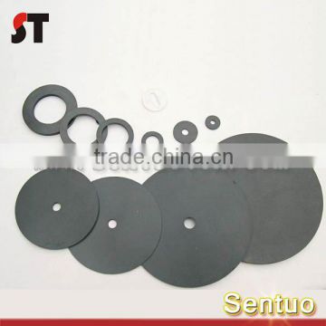 Nonstandard custom made heat resistance round flat silicone rubber washer                        
                                                                                Supplier's Choice