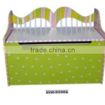 Kids Wooden Modern Design Toy Box/ Chest