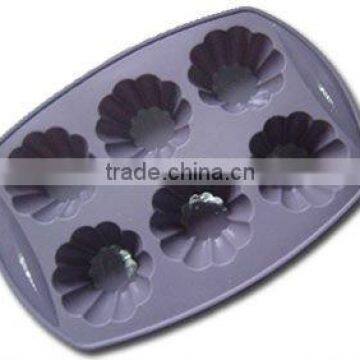 6 Cups Silicone Tart Pan
