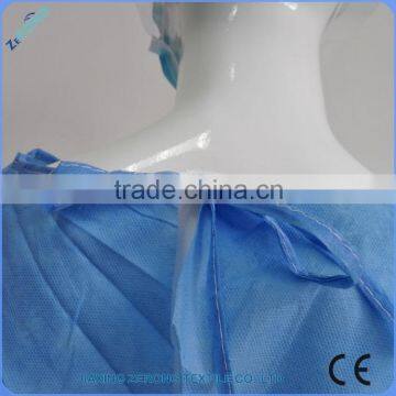 Sample Free Blue Disposable pp Isolation Gown