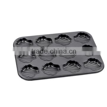 LFGB approved 12 Cup Muffin Pan with non-stick coating