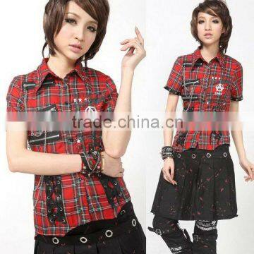 Visual Kei Gothic Dolly Cosplay KERA Lolita Shirt Japan Fashion 71205