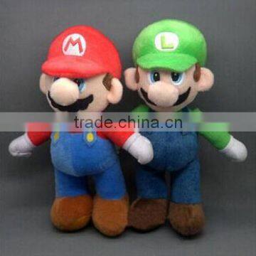 Beloved classic customer designed stuffed plush baby mario toy