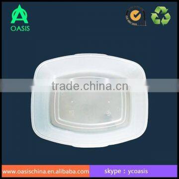 Food Grade pp Material Disposable Plastic Food Container 3600ml photo-2