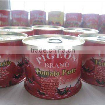 HOT!! 210g canned tomato recipe brix 28-30, easy/normal open,