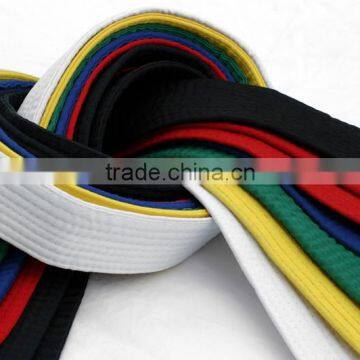 Taekwondo Belt Single Double Color Karate Belt