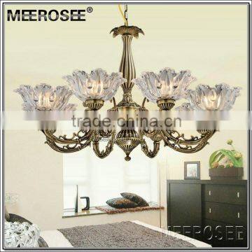 Wholesale Antique Chandelier Brass 8 Holder Chandelier Ceiling Fixture for Room MD2182 L8