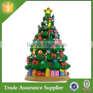 Jinhuoba Resin Artificial Christmas Tree Ornament