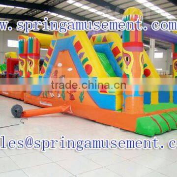 Top design best selling inflatable obstacle course outdoor games SP-OC005