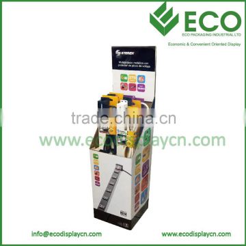 4 Color Printing Electronic Dump Bins, Plug Corrugated Dump Bin