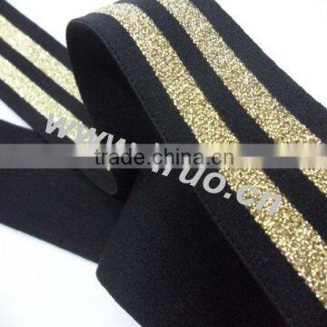 Glitter elastic for clothing