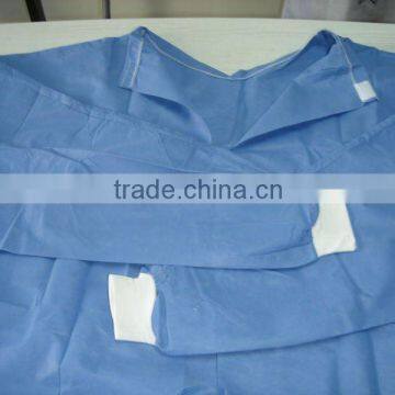 anti-blood PE coated non woven for medical gowns