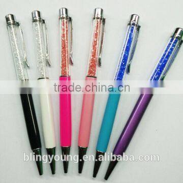 New design colorful your logo advertising Crystal Ball Pen