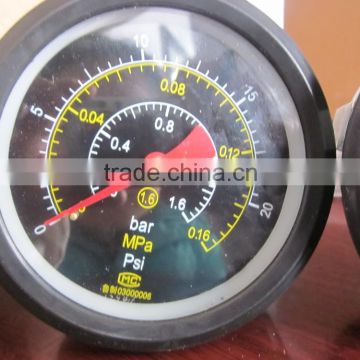 best choice, Air Filled Pressure Gauge 0-0.16Mpa, good gauge on test bench