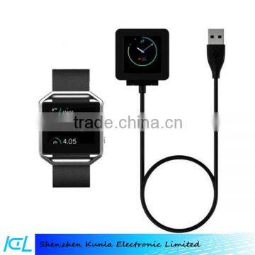 Factory Wholesale USB Power Charger Cable for Fitbit Blaze Smart Watch