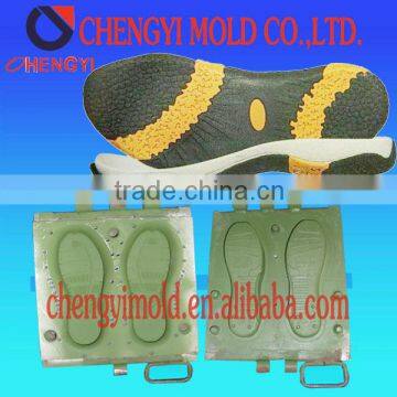 China Mould Manufactory 2 Color Eva Sandal Shoes Mould