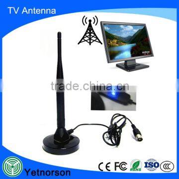 Manufactory magnetic high gain digital car tv antenna laptop uhf tv antenna